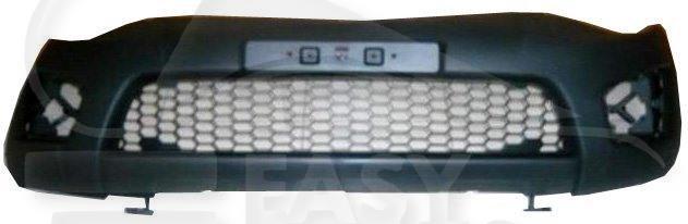 PC AV NOIR S/EMPL ELARGISSEUR mod 2WD Pour MITSUBISHI L200 - MT087 03/10→12/14