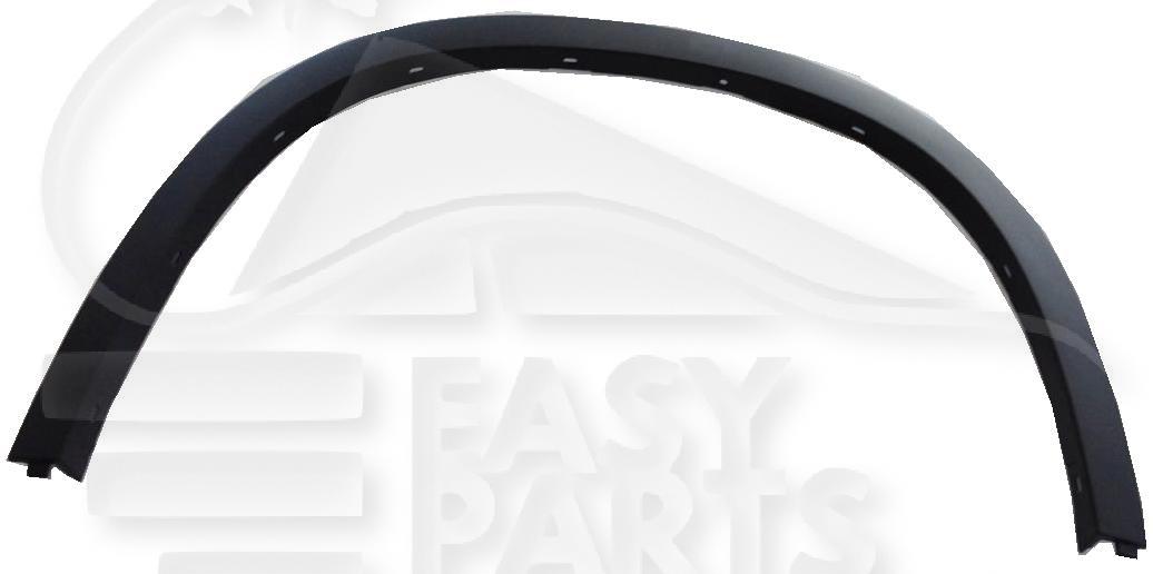 ELARGISSEUR AILE AVD NOIR Pour BMW X1 E84 - BM140 07/09→06/12