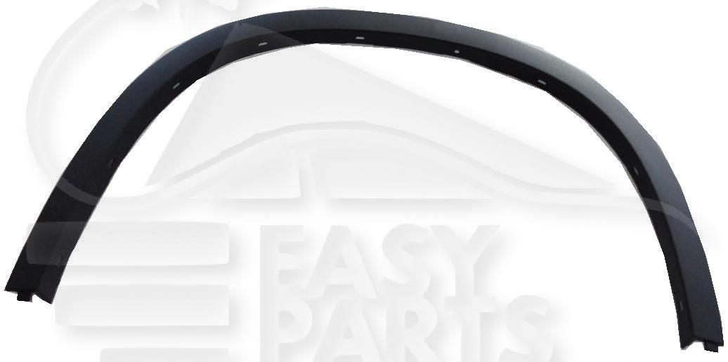 ELARGISSEUR AILE AVD NOIR Pour BMW X1 E84 - M TECH - BM141 07/09→06/12