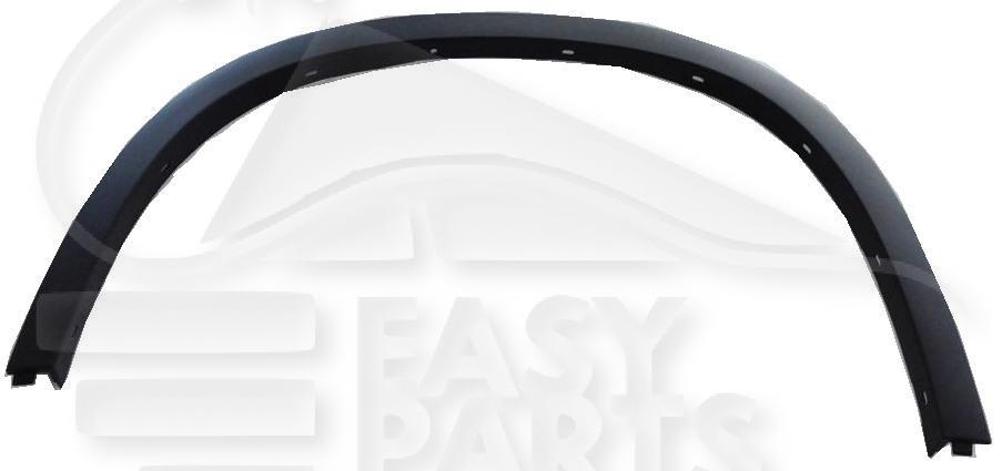 ELARGISSEUR AILE AVG NOIR Pour BMW X1 E84 - M TECH - BM141 07/09→06/12