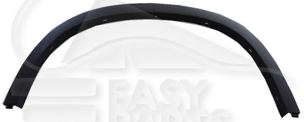 ELARGISSEUR AILE ARD NOIRE Pour BMW X1 E84 - M TECH - BM141 07/09→06/12
