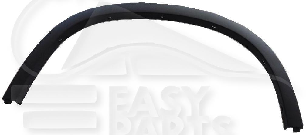 ELARGISSEUR AILE ARG NOIRE Pour BMW X1 E84 - M TECH - BM141 07/09→06/12