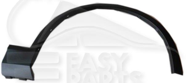 ELARGISSEUR AILE AVD NOIR Pour BMW X3 F25 - BM112 11/10→03/14