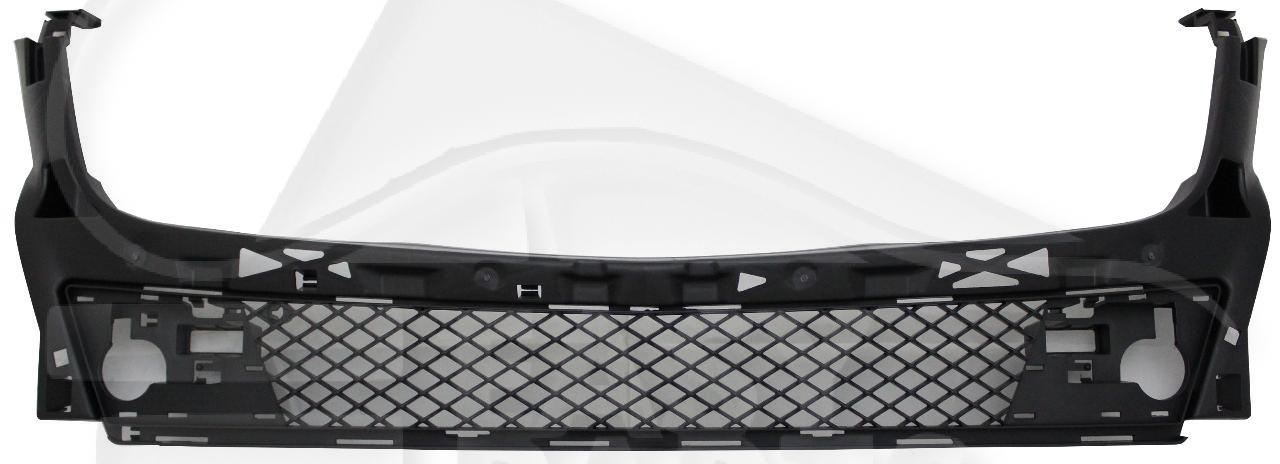 GRILLE DE PC AV CENTRALE SUP NOIRE sauf mod AMG Pour MERCEDES CLASSE ML - W166 - ME154 11/11→02/15