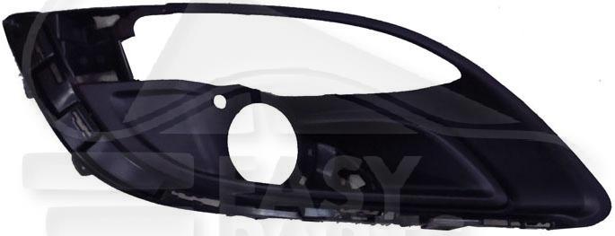 GRILLE DE PC AVD NOIRE A/EMPL AB Pour OPEL ASTRA J - OP039 09/12→07/15