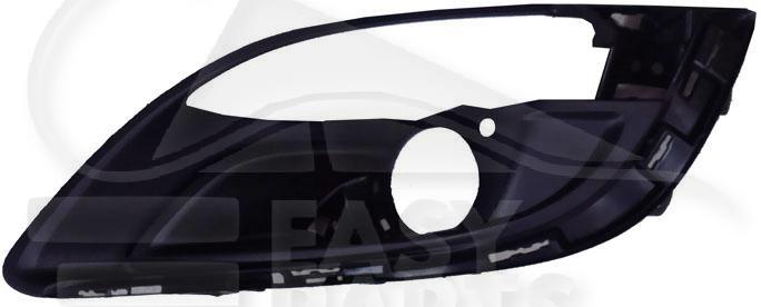 GRILLE DE PC AVG NOIRE A/EMPL AB Pour OPEL ASTRA J - OP039 09/12→07/15