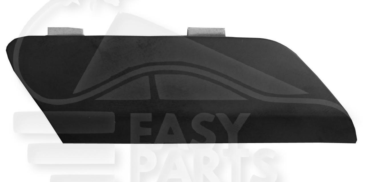 CACHE CROCHET DE PC AV A PEINDRE Pour OPEL ASTRA J GTC - 3 PTES - OP040 09/12→