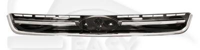 GRILLE DE CALANDRE NOIRE A/MOULURES CHROMEES Pour FORD KUGA - FD101 02/13→08/16