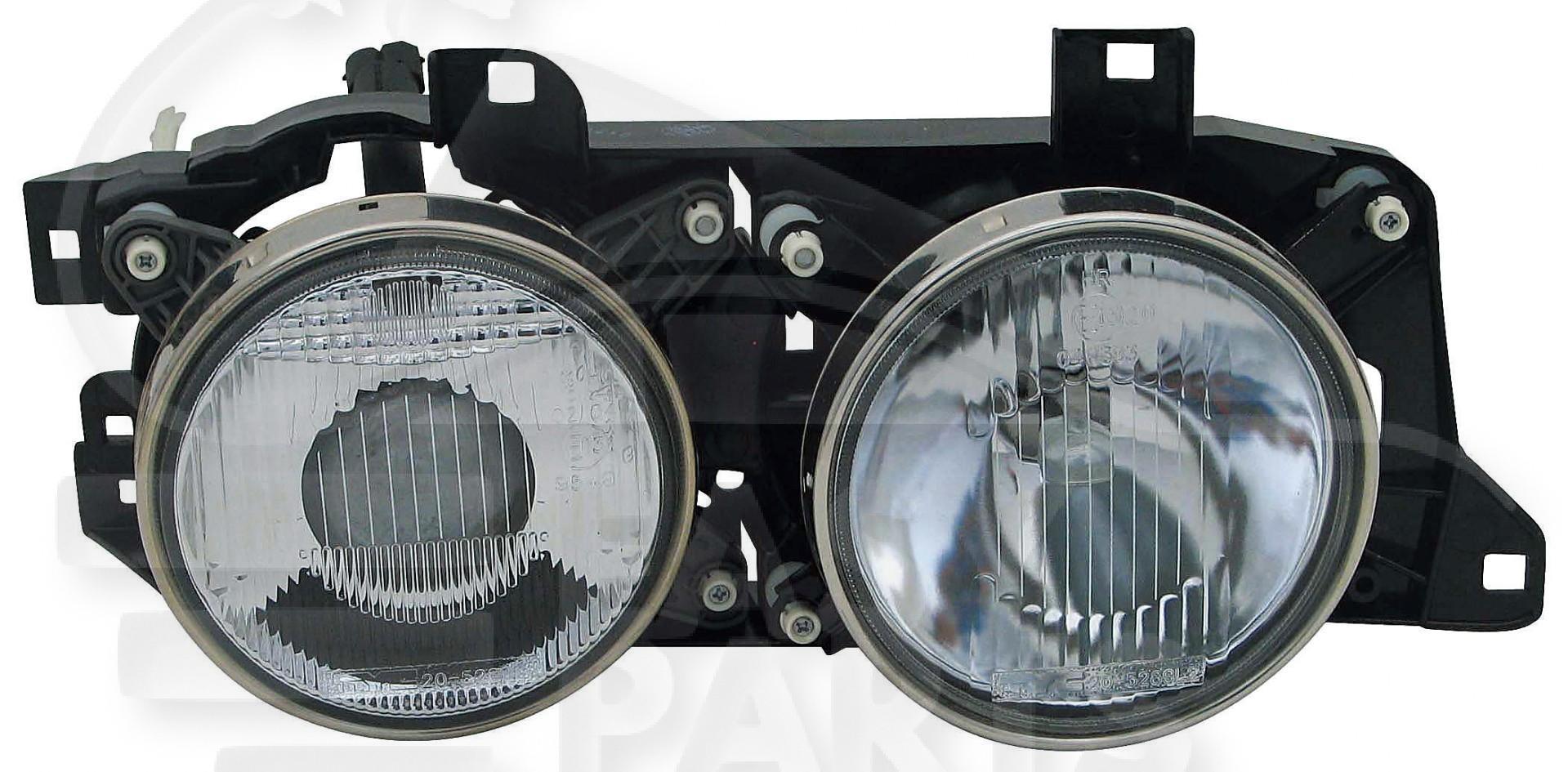 BLOC OPT COMPLET D MANUEL Pour BMW S5 E34 - BM081 09/88→10/95