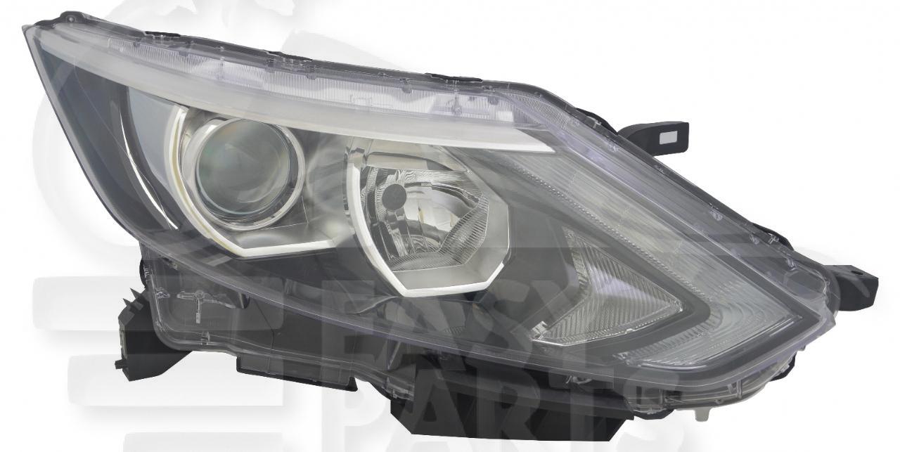 OPT D H7+H11 ELECT A/MOTEUR - A/FEU DE JOUR LED Pour NISSAN QASHQAI - NS202 03/14→08/17