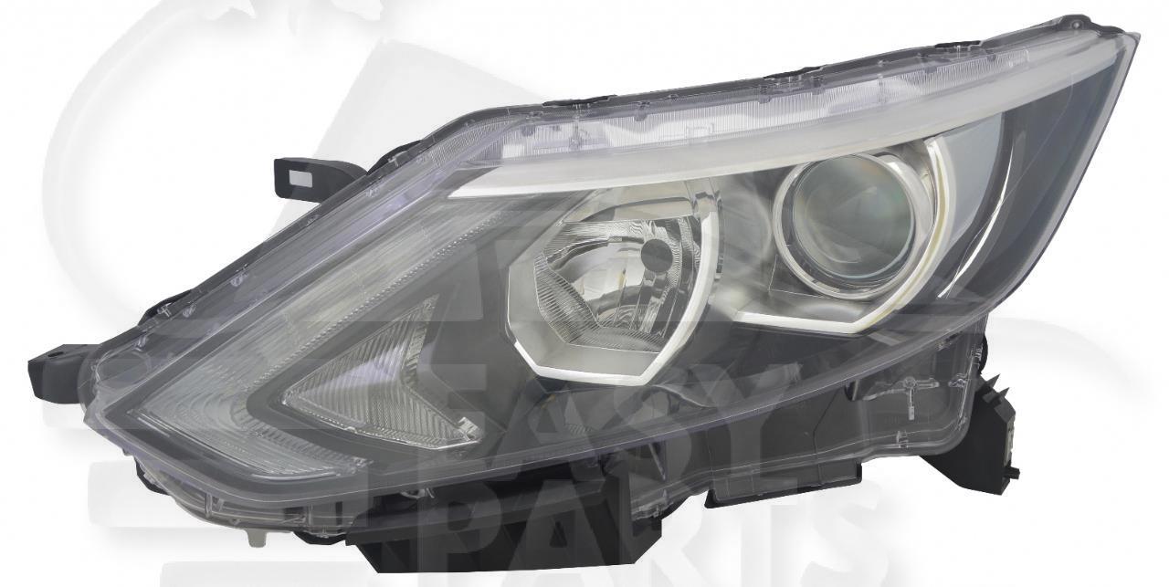 OPT G H7+H11 ELECT A/MOTEUR - A/FEU DE JOUR LED Pour NISSAN QASHQAI - NS202 03/14→08/17