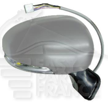 RETRO D ELECT CHAUF A PEINDRE A/FEU 7 PINS Pour TOYOTA PRIUS XW30 - TY181 07/09→02/12