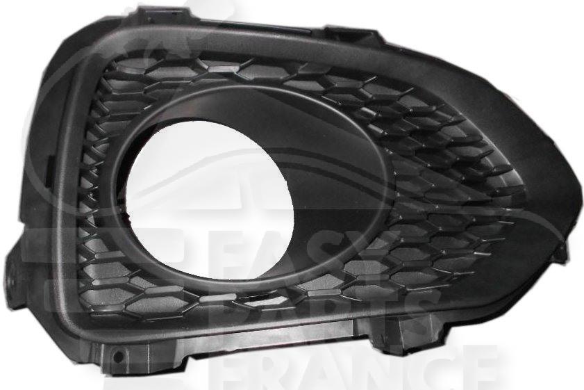 GRILLE DE PC AVD A/EMPL AB NOIRE Pour KIA SORENTO (XM) - KI102 11/09→10/12