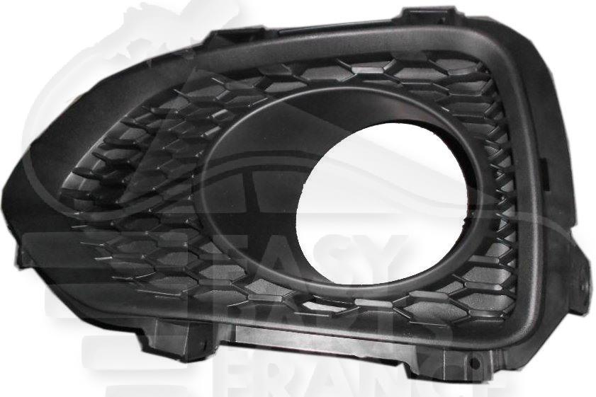 GRILLE DE PC AVG A/EMPL AB NOIRE Pour KIA SORENTO (XM) - KI102 11/09→10/12