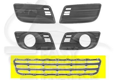 GRILLE CENTRALE DE PC AV NOIRE Pour SUZUKI SWIFT - SZ122 05/07→08/10