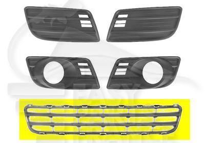 GRILLE CENTRALE DE PC AV NOIRE Pour SUZUKI SWIFT - SZ122 01/07→08/10