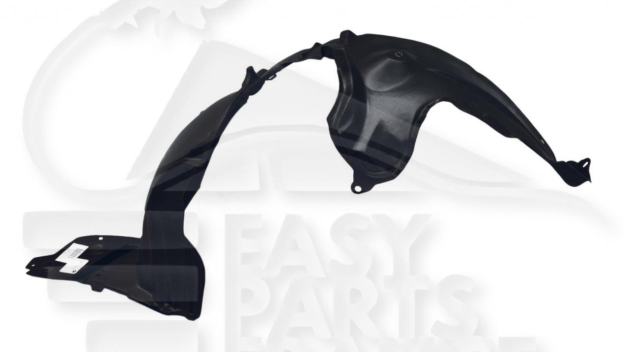 PARE BOUE AILE AVD Pour NISSAN NOTE - NS132 06/13→