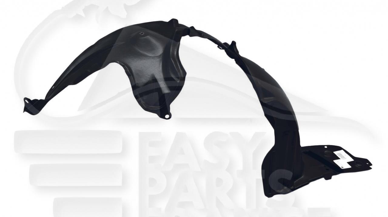 PARE BOUE AILE AVG Pour NISSAN NOTE - NS132 09/13→
