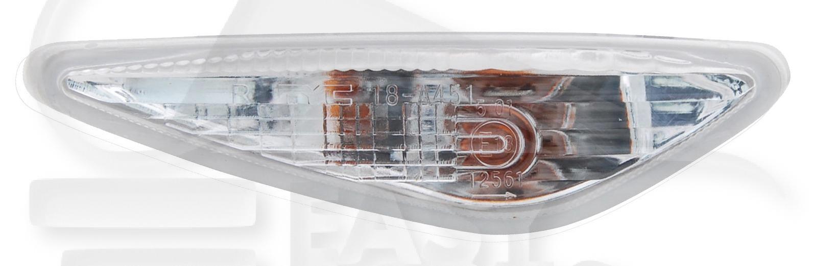 FEU D'AILE AVD BLANC Pour MAZDA 5 - MZ062 01/11→