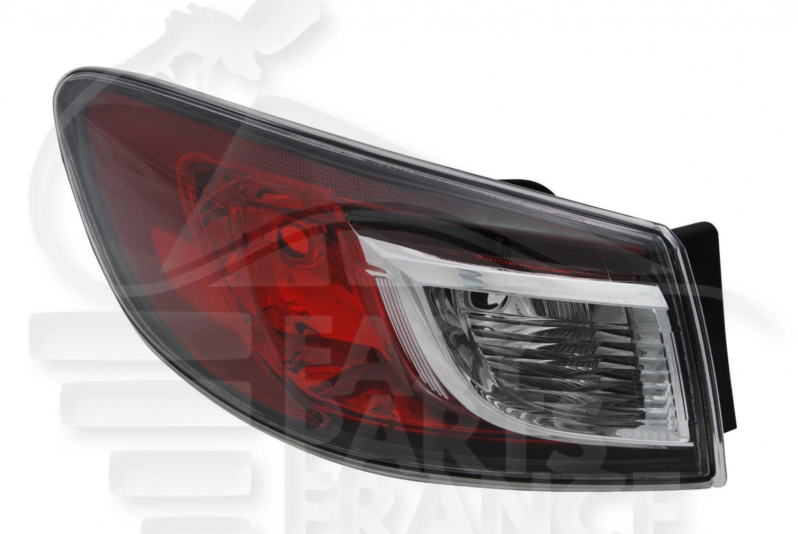 FEU ARG EXT Pour MAZDA 3 - 4 PTES - MZ054 01/09→12/10