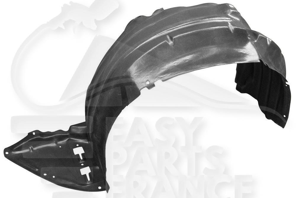 PARE BOUE AILE AVG Pour MAZDA 3 - 5 PTES - MZ057 06/13→12/16