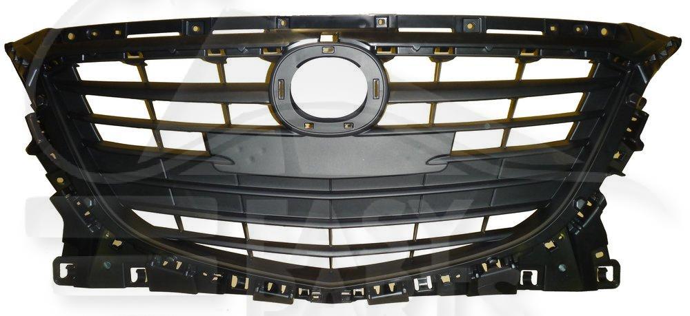 GRILLE DE CALANDRE NOIRE Pour MAZDA 3 - 5 PTES - MZ057 10/13→12/16