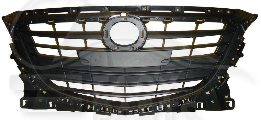 GRILLE DE CALANDRE NOIRE Pour MAZDA 3 - 5 PTES - MZ057 06/13→12/16