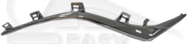 MOULURE DE GRILLE DE CALANDRE AVD CHROMEE Pour MAZDA 3 - 5 PTES - MZ057 06/13→12/16