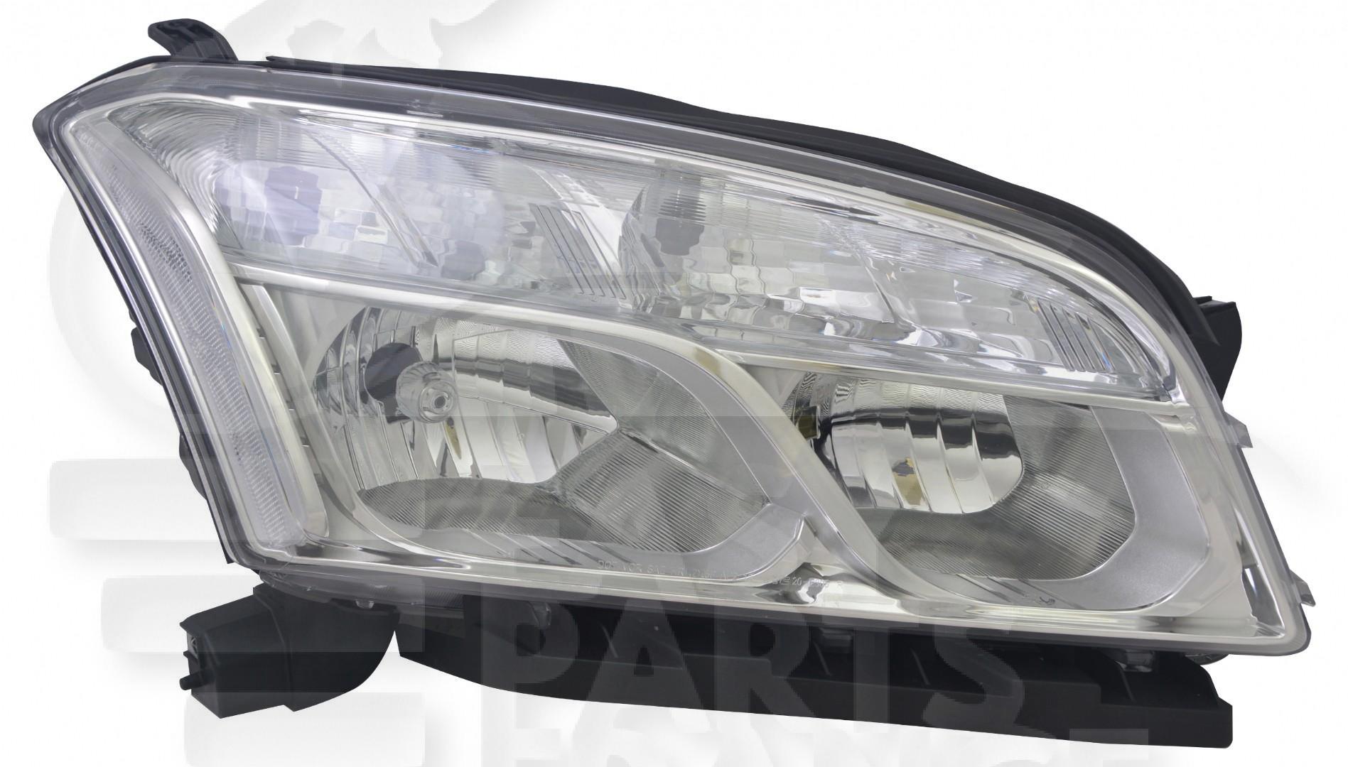 OPT D H7+H1 ELECT A/MOTEUR Pour CHEVROLET TRAX - CV090 12/12→