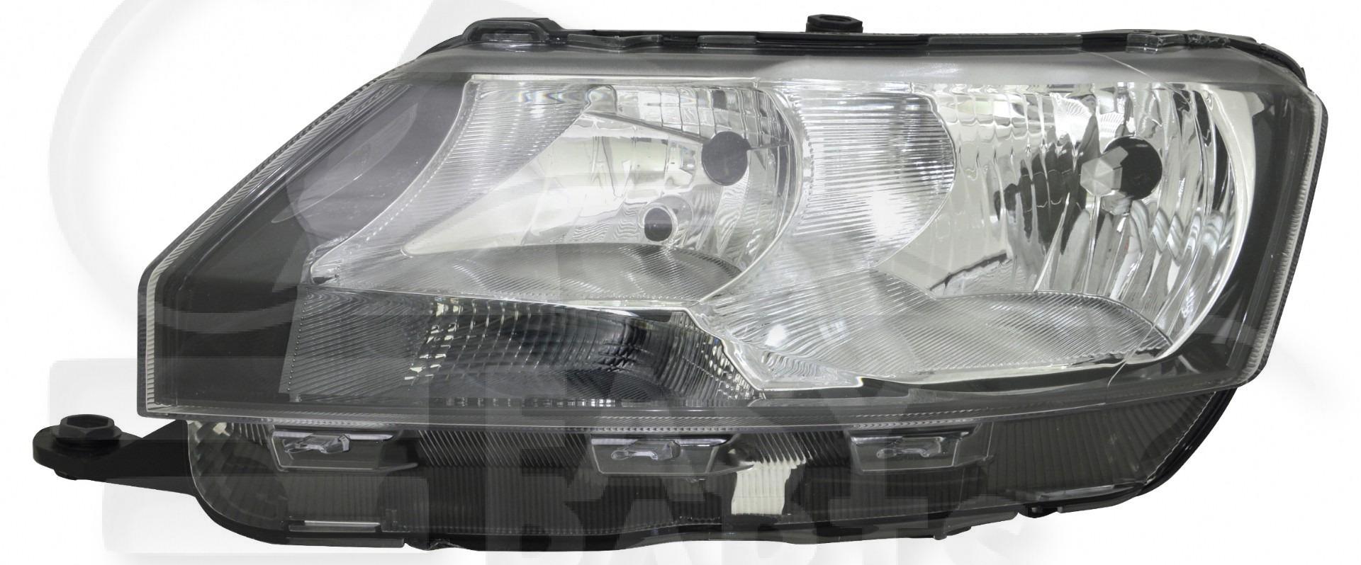 OPT G H7+H15 ELECT A/MOTEUR Pour SKODA RAPID - SK080 09/12→08/16