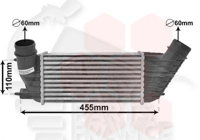 ECHANGEUR 2.0 HDI 300 x 156 x 80 Pour TOYOTA PROACE - TY350 02/13→02/16
