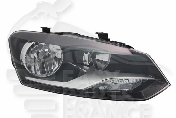 OPT D H7+H7 ELECT A/MOTEUR F/NOIR - M/TRENDLINE Pour VOLKSWAGEN POLO - VO139 07/14→08/17