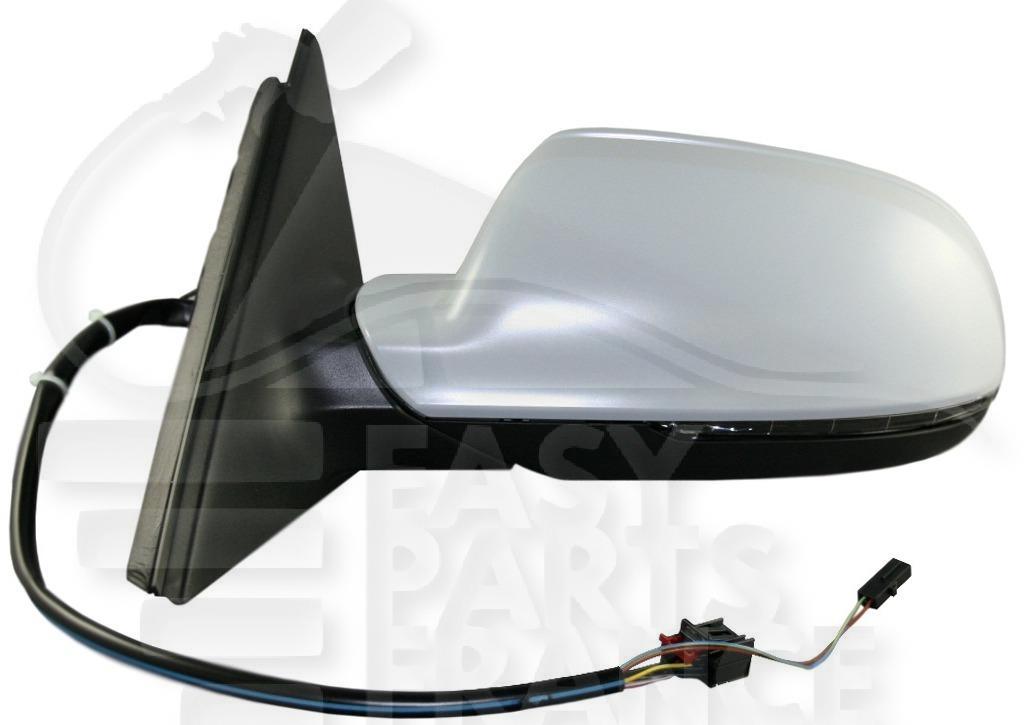 RETRO G ELECT CHAUF A PEINDRE A/FEU 10 PINS - 06/09→ Pour AUDI A4 (B8) - AD064 12/07→12/11
