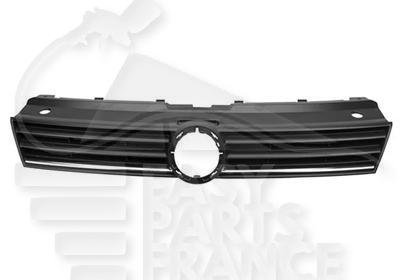 GRILLE DE CALANDRE NOIRE A/MOULURES CHROMEES Pour VOLKSWAGEN POLO - VO139 07/14→08/17