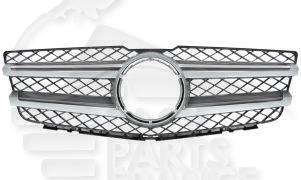 GRILLE DE CALANDRE A/PEINDRE - A/MOULURE CHROMEE - MOD CLASSIC Pour MERCEDES CLASSE A - W169 - ME030 10/04→04/08