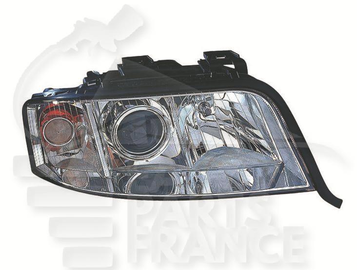 OPT D XENON+H7 ELECT S/MOTEUR - S/BALLASTRE Pour AUDI A6 - AD092 06/01→04/04