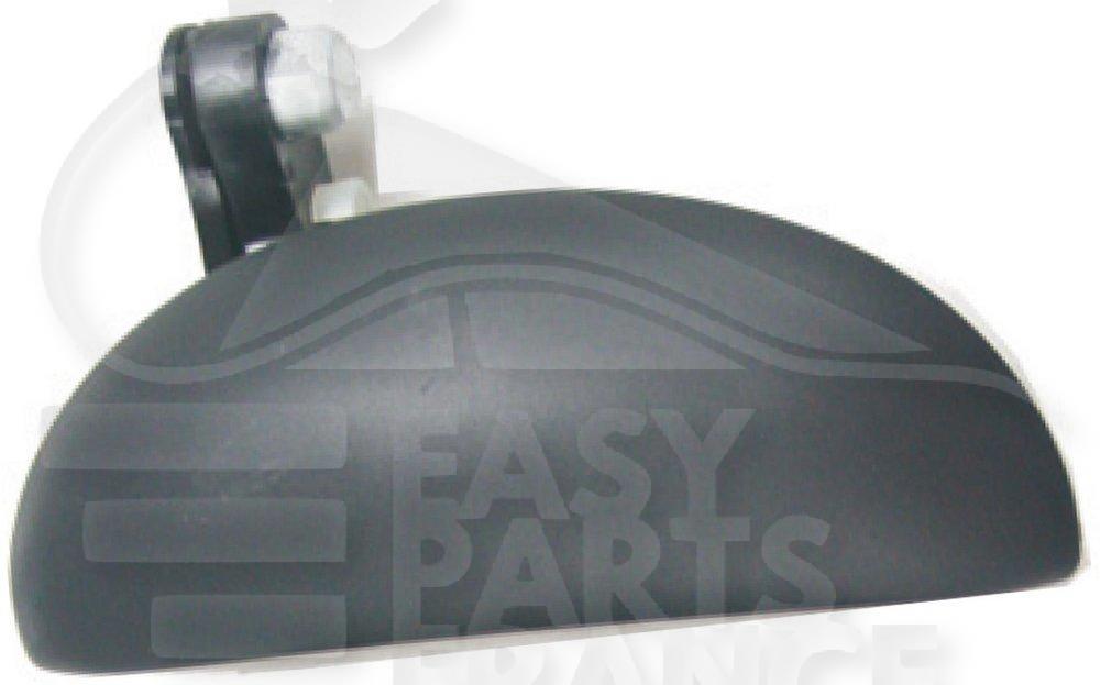 POIGNEE DE PORTE EXT AVD A PEINDRE Pour TOYOTA AYGO - TY040 05/05→12/08