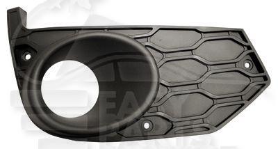 GRILLE DE PC AVD NOIRE A/EMPL AB Pour IVECO DAILY - IV017 06/14→10/19