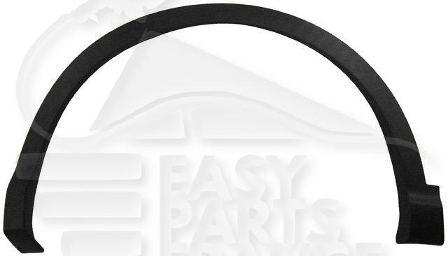 ELARGISSEUR AILE AVG Pour NISSAN QASHQAI - NS202 03/14→08/17