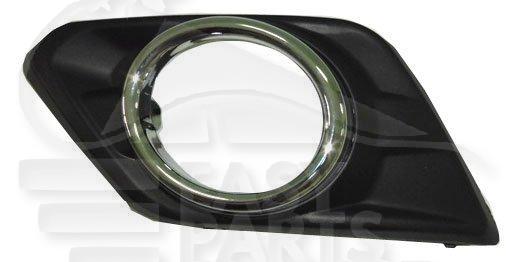 GRILLE DE PC AVG NOIRE A/EMPL AB Pour NISSAN X TRAIL T32 - NS263 12/13→05/17