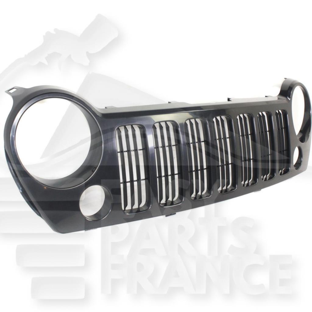 GRILLE DE CALANDRE NOIRE A/AB Pour JEEP CHEROKEE - JE013 11/05→12/07