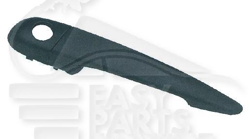 POIGNEE EXT AVG NOIRE - A/TROU BARILLET Pour BMW S3 E46 3 PTES / COUPE - BM043 02/03→