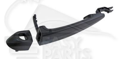 POIGNEE EXT AVG NOIRE - A/TROU BARILLET Pour BMW S3 E90 - E91 - BM050 03/05→10/08