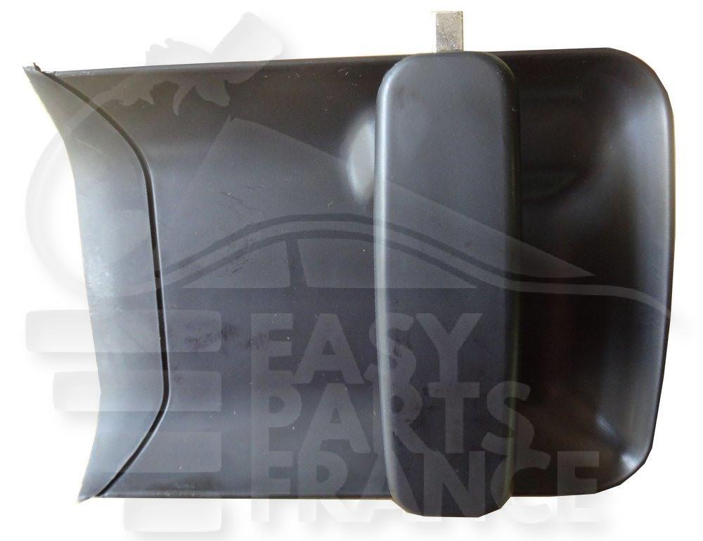 POIGNEE EXT - PORTE COULISSANTE DROITE - A PEINDRE Pour PEUGEOT PARTNER - PG212 04/08→12/11