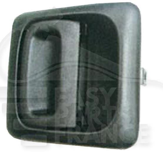 POIGNEE DE HAYON AR NOIRE Pour PEUGEOT BOXER - PG182 01/02→06/06