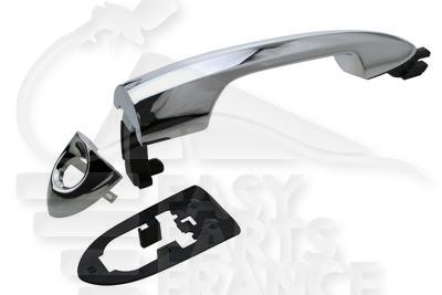 POIGNEE EXT AVG CHROMEE A/TROU BARILLET Pour ALFA ROMEO GIULIETTA - AA101 10/13→03/16