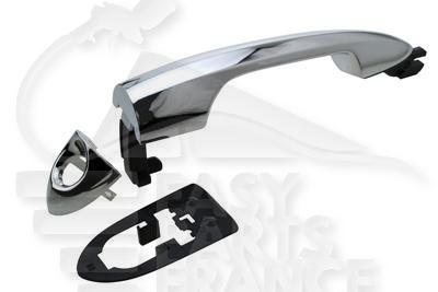 POIGNEE EXT AVG CHROMEE A/TROU BARILLET Pour ALFA ROMEO GIULIETTA - AA101 10/13→03/16