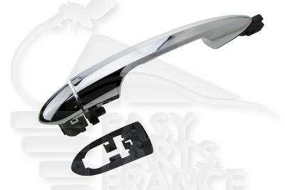 POIGNEE EXT AVD ARGENT S/TROU BARILLET Pour ALFA ROMEO MITO - AA120 07/08→05/16