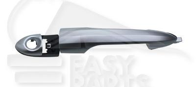 POIGNEE EXT AVG ARGENT S/TROU BARILLET Pour ALFA ROMEO MITO - AA120 07/08→05/16