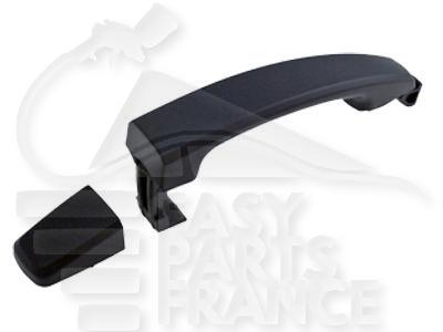 POIGNEE DE PORTE EXT AVD/ARD/ARG NOIRE LISSE - S/TROU BARILLET Pour CHEVROLET CAPTIVA - CV040 01/06→02/11